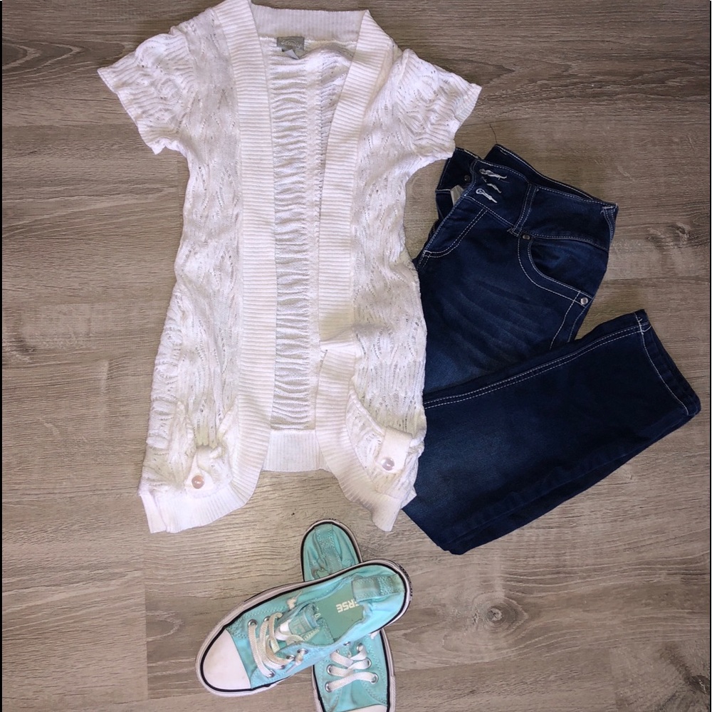 Vanity short sleeve cardigan